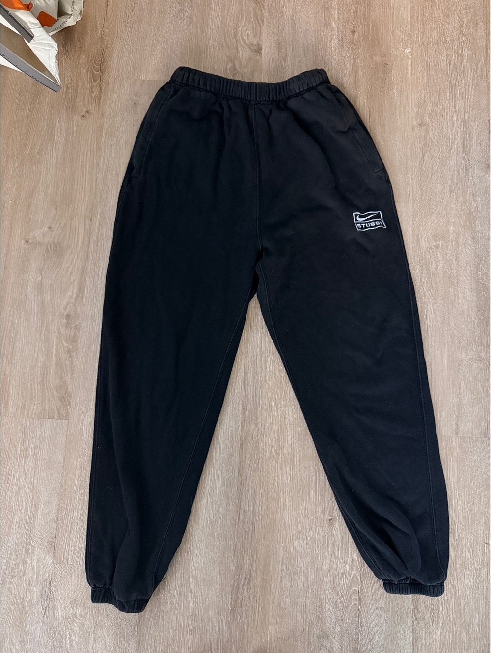 Nike x Stussy Black Sweatpants XL